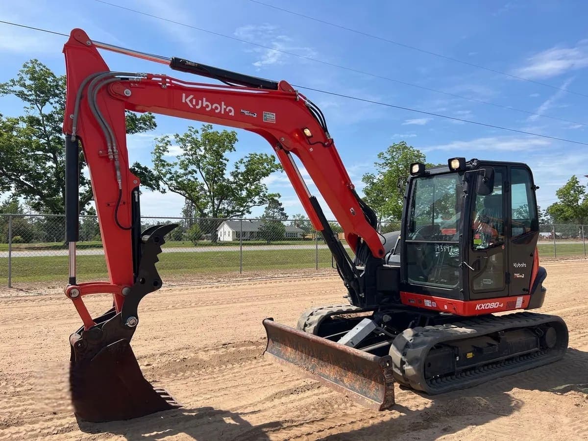 2023 KUBOTA KX080-4S2 listing photo