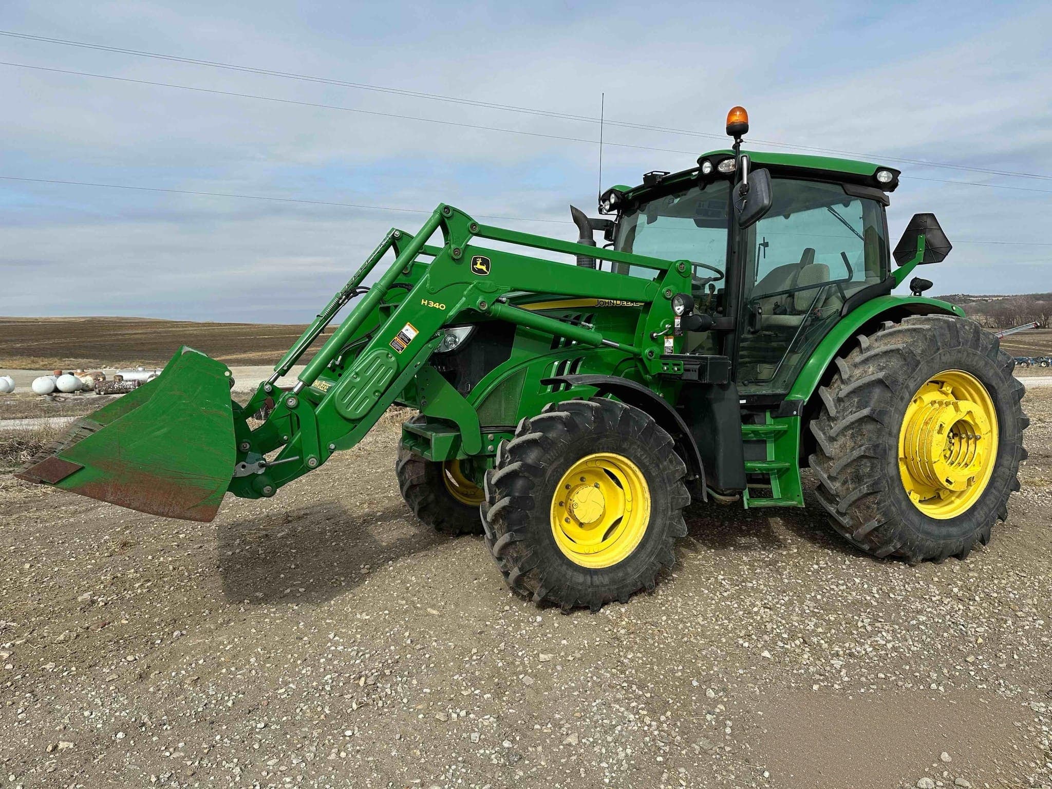2012 John Deere 6125R MFWD Tractor w/H340 Loader listing photo — photo 1 of 30